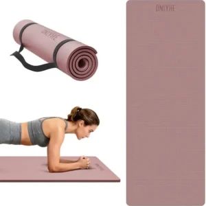 Extra Thick 8mm Yoga Mat, 72x26 inches