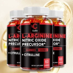L-Arginine Gummies - Nitric Oxide for Muscle Growth and Strength