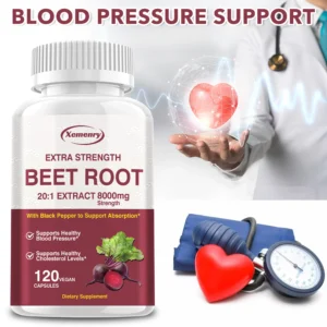 Beet Root Capsules - Supports Healthy Blood Pressure Levels
