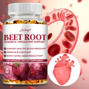 Beet Root Capsules - Blood Pressure Support