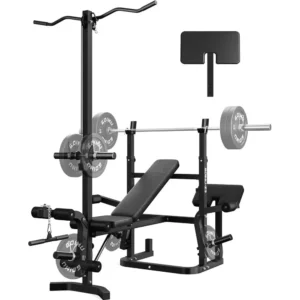 Z3 900LBS Weight Bench Set with Leg Extension