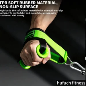Ergonomic Gym Handle, Adjustable Shoulder Grip