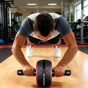 Ab Roller Ab Wheel, Abdominal Exerciser For Core & Chest