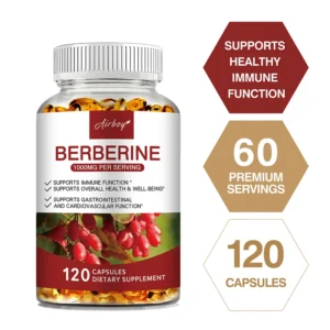Berberine Capsules - Support Overall Health and Immune Function